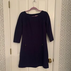 Lily Pulitzer navy blue dress
